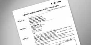 Certificado Aidima - Cajón Mb Plus Altura 120 Mm.