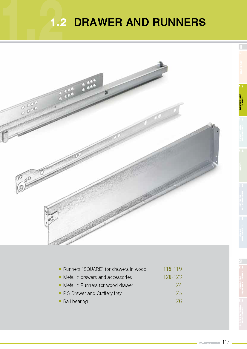 Portada Drawer And Runners In - Catalogue