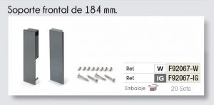 Style Cristal Sop Frontal Varilla - Style Box Cristal - CajÓn Interior 151 Mm - Frontal Varilla