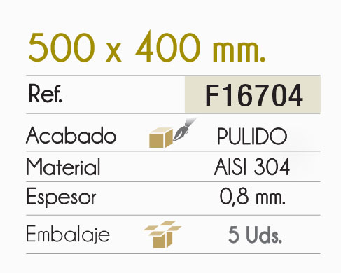 F16704 - Fregaderos - Accesorios