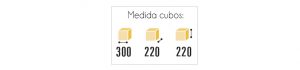 Cont Metropolis Medidas Cubos