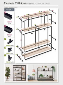 Montaje C Uniones Estanter As