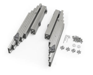 F Gt Mesa Oculta Plegable Doble Pata Guias