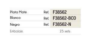 Set Tapa Abierta Ref