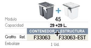 Contenedor Square F Ref