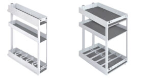 Botellero Tecn Estructura Blanca