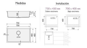 Freg Granito Venus F Tecn