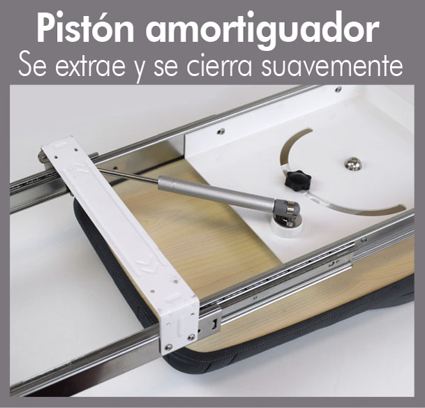 Planchador Extensible Piston
