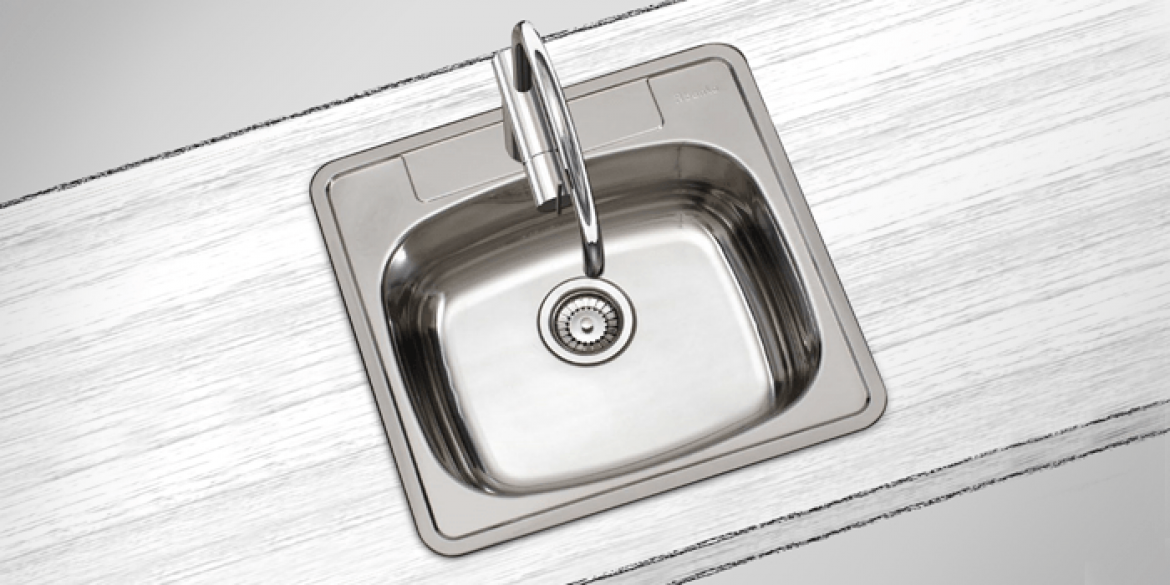 Stainless Steel Kitchen Sink – 1 Bowl – F16604